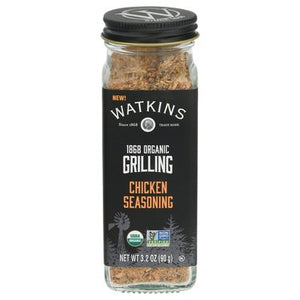 Watkins Chicken Seasoning Organic Grilling Og2 3/3.2 OZ [UNFI-CARLISLE #2726586] [ebt]