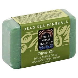 One With Nature Soap Triple Milled Olive Oil 1/7 OZ [UNFI-CARLISLE #650358] T