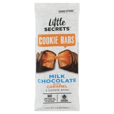 Little Secrets Cookie Bars Milk Chocolate With Caramel 12/1.8 OZ [UNFI-CARLISLE #2505873] [ebt]