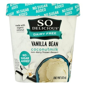 So Delicious Frozen Dessert Coconutmilk Non-Dairy Vanilla Bean Og3 8/PINT [UNFI #994715] [ebt]