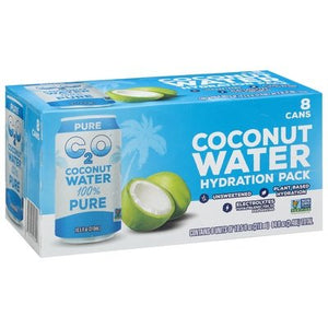 C2O Coconut Water 100% Pure Hydration Pack 3/8/10.5FZ [UNFI #2358356] [ebt]