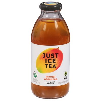 Just Ice Tea Tea Mango White Og2 12/16 OZ [UNFI #2944726] [ebt]