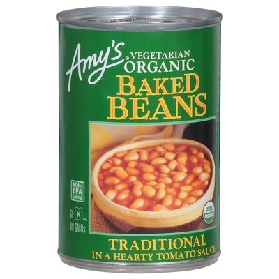 Amys Baked Beans Traditional Organic Vegetarian Og2 12/15 OZ [UNFI #213595] [ebt]