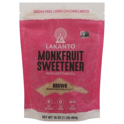 Lakanto Monkfruit Sweetener Brown 8/16 OZ [UNFI #2847234] [ebt]