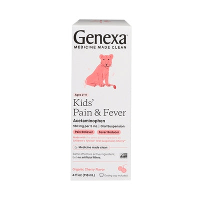 Genexa Cherry Pain & Fever Kids 1/4 OZ [UNFI-CARLISLE #3017555]