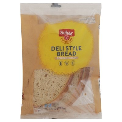 Schar Bread Sourdough Deli Style 5/8.5 OZ [UNFI #2078145] [ebt]