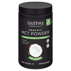 Nutiva Mct Powder Organic Unflavored Og2 1/10.6 OZ [UNFI-CARLISLE #2279263]