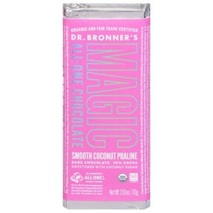 Dr Bronners Dark Chocolate Smooth Coconut Praline Og2 12/2.93 OZ [UNFI-CARLISLE #2724094] [ebt]
