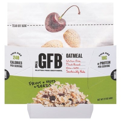 The Gfb Oatmeal Fruit + Nuts + Seeds 6/2.1 OZ [UNFI-CARLISLE #2511590] [ebt]