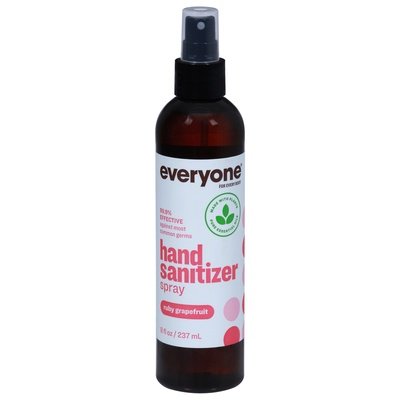 Everyone Hand Sanitizer Spray Ruby Grapefruit 1/8 OZ [UNFI-CARLISLE #2618510] T