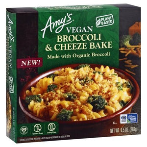 Amys Broccoli & Cheeze Bake Vegan Og3 12/9.5 OZ [UNFI #2521490] [ebt]