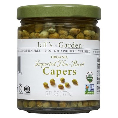 Jeffs Garden Capers Organic Imported Non-Pareil Og2 6/6 OZ [UNFI #2098150] [ebt]