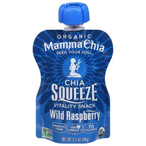 Mamma Chia Vitality Snack Organic Wild Raspberry Og2 16/3.5 OZ [UNFI #1569144] [ebt]
