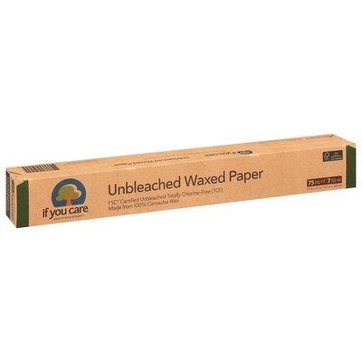 If You Care Wax Paper Unbleached 12/75 SQ FT [UNFI #609818] T