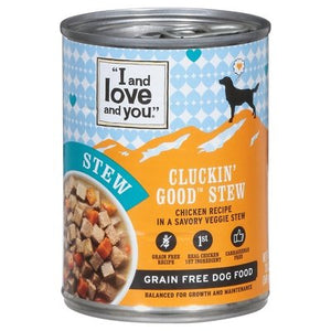 I And Love And You Dog Food Grain Free Cluckin Good Stew 12/13 OZ [UNFI #01266782]