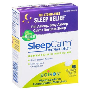 Boiron Sleep Relief Meltaway Tablets Unflavored 1/60 TAB [UNFI-CARLISLE #2658797]