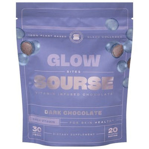 Sourse Glow Bites Dark Chocolate 6/2.2 OZ [UNFI-CARLISLE #2856219] [ebt]