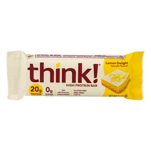Think! High Protein Bar Lemon Delight 10/2.1 OZ [UNFI-CARLISLE #1705094] [ebt]