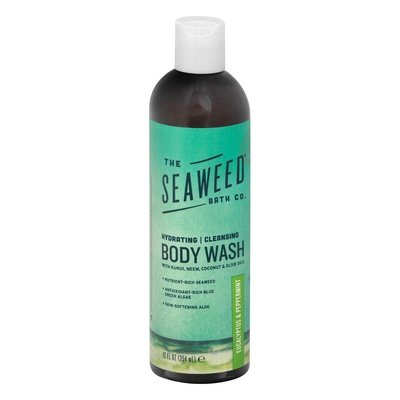 Seaweed Bath Co Body Wash Hydrating Cleansing Eucalyptus & Peppermint 1/12 OZ [UNFI-CARLISLE #1883529] T