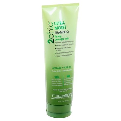 Giovanni Shampoo Ultra Moist Avocado + Olive Oil 1/8.5 OZ [UNFI-CARLISLE #1179381] T