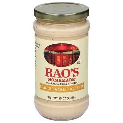 Raos Sauce Roasted Garlic Alfredo 6/15 OZ [UNFI #2299378] [ebt]
