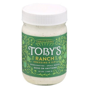 Tobys Family Foods Dressing & Dip Ranch 6/12 OZ [UNFI #2325454] [ebt]