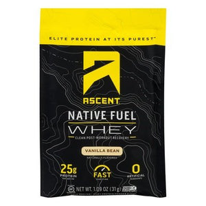 Ascent Whey Vanilla Bean 15/1.09 OZ [UNFI-CARLISLE #2303667]