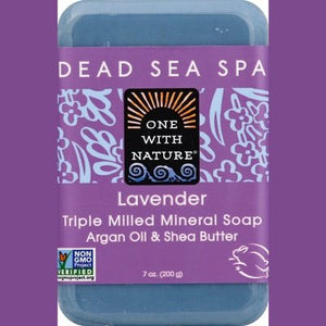 One With Nature Soap Triple Milled Lavender 1/7 OZ [UNFI-CARLISLE #650317] T