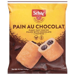 Schar Pain Au Chocolat Gluten-Free 8/9.2 OZ [UNFI #2325835] [ebt]