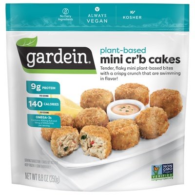 Gardein Crb Cakes Plant-Based Mini 8/8.8 OZ [UNFI #1717040] [ebt]