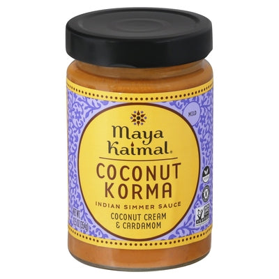 Maya Kaimal Indian Simmer Sauce Coconut Korma Mild 6/12.5 OZ [UNFI #2477651] [ebt]