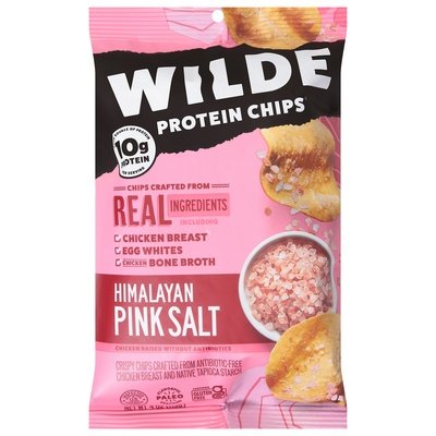 Wilde Protein Chips Himalayan Pink Salt 12/4 OZ [UNFI #2877504] [ebt]