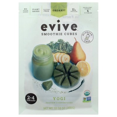 Evive Smoothie Cubes Yogi Og2 8/10.58 OZ [UNFI #2707768] [ebt]