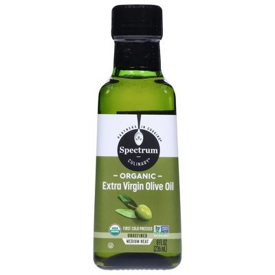 Spectrum Naturals Olive Oil Organic Extra Virgin Og2 6/8 OZ [UNFI #884502] [ebt]