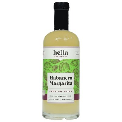 Hella Habanero Margarita Premium Mixer Non-Alcoholic 6/25.4 OZ [UNFI #2414373] [ebt]