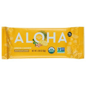 Aloha Protein Bar Lemon Cashew Og2 12/1.98 OZ [UNFI-CARLISLE #2832905] [ebt]