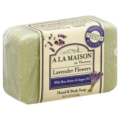 A La Maison Hand & Body Soap Lavender Flowers 1/8.8 OZ [UNFI-CARLISLE #846071] T