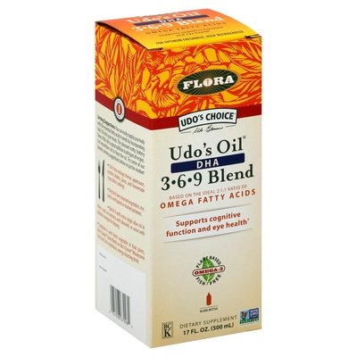 Flora Udos Oil Dha 3-6-9 Blend 1/17 OZ [UNFI #2260289] [ebt]