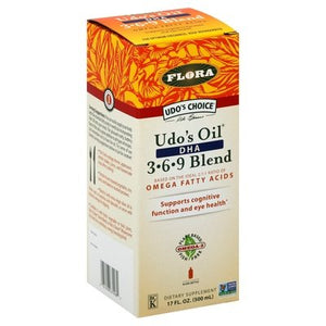Flora Udos Oil Dha 3-6-9 Blend 1/17 OZ [UNFI #2260289] [ebt]