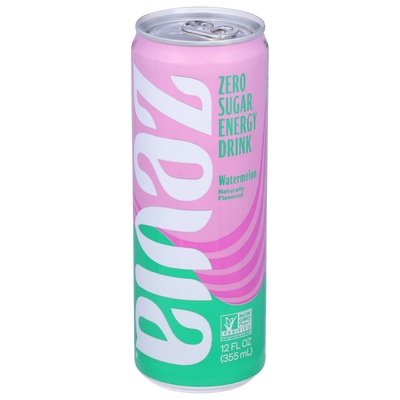 Zevia Energy Drink Zero Sugar Watermelon 12/12 OZ [UNFI #2936789] [ebt] T