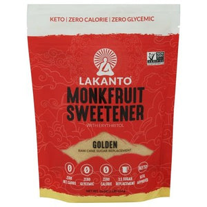 Lakanto Monk Fruit Sweetener With Erythritol Golden 8/16 OZ [UNFI #2230746] [ebt]