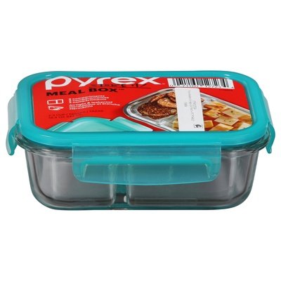Pyrex Meal Box 2 Compartments 4CT [UNFI #2586923] T