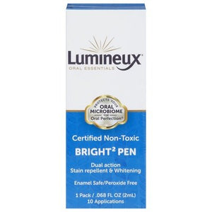 Lumineux Bright2 Pen Stain Repellent & Whitening Dual Action 1/.068 OZ [UNFI-CARLISLE #2950921] T