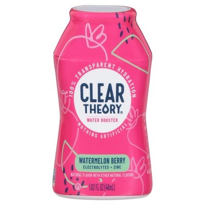 Clear Theory Water Booster Watermelon Berry 12/1.62 OZ [UNFI #2866705] [ebt]