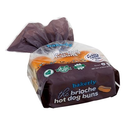 Bakerly Hot Dog Buns Brioche 14/9.52 OZ [UNFI #2786762] [ebt]