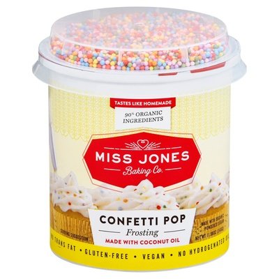 Miss Jones Baking Co Frosting Confetti Pop Og3 6/11.98 OZ [UNFI #1899269] [ebt]