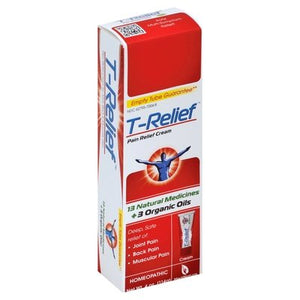 T-Relief-Medinatura Pain Relief Cream 1/4 OZ [UNFI-CARLISLE #1641240] T