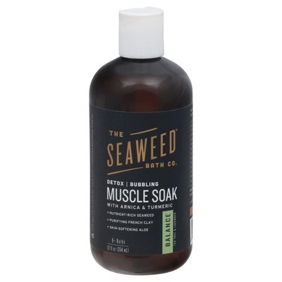 Seaweed Bath Co Muscle Soak Tea Tree & Lavender Detox Bubbling Balance 1/12 OZ [UNFI-CARLISLE #2745230] T