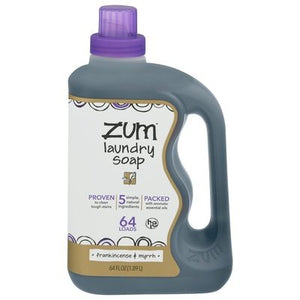 Zum Laundry Soap Frankincense & Myrrh 6/64 OZ [UNFI #2539278] T