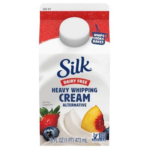 Silk Whipping Cream Dairy Free Heavy Alternative 12/16 OZ [UNFI #2502482] [ebt] T